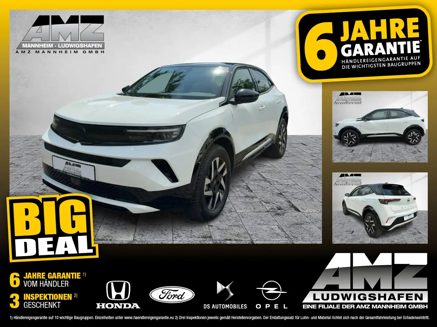 Opel Mokka 1.2 GS LED+Sitzheizung+Klimaautomatik Blanc - 1