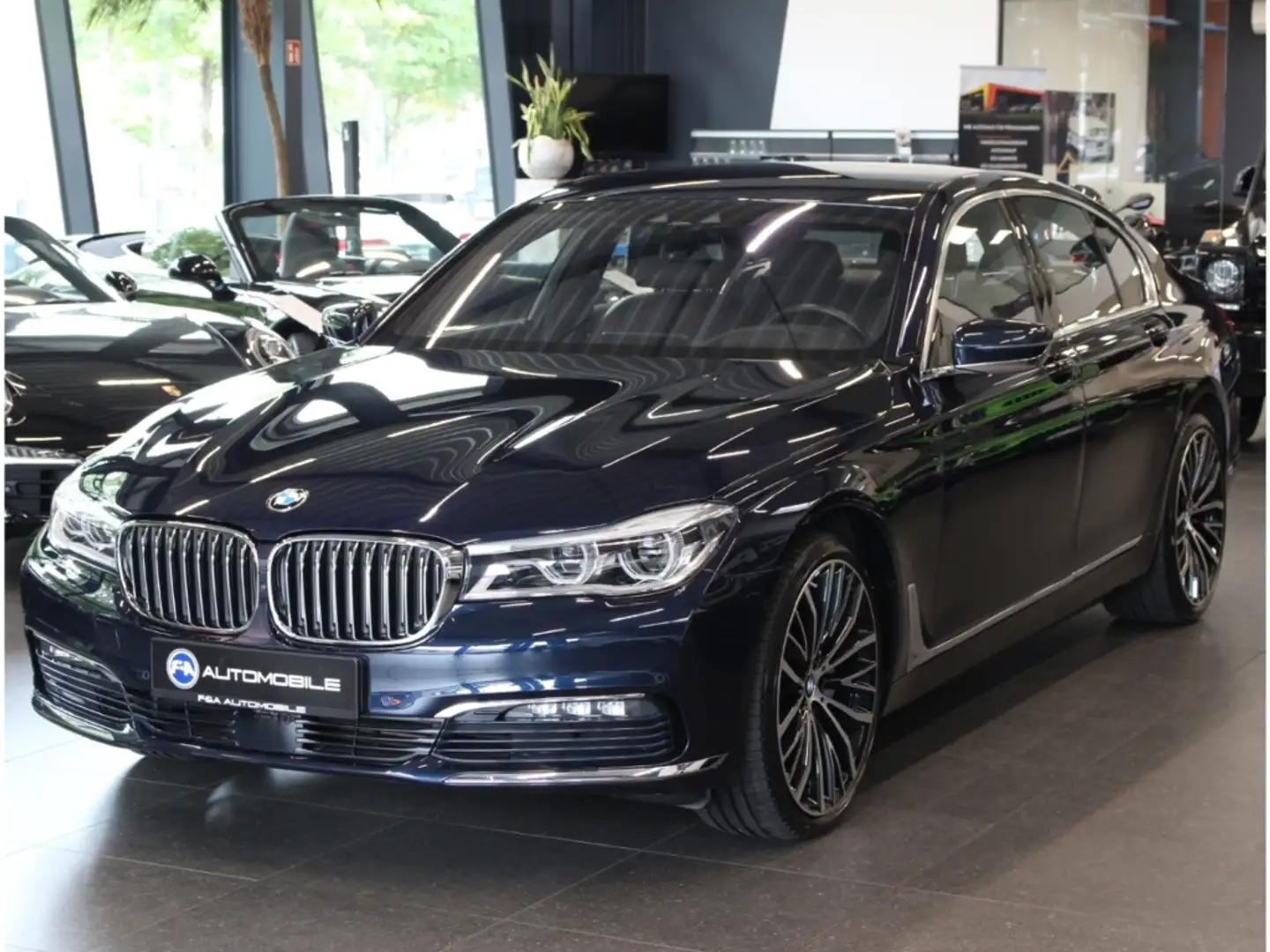 BMW 730 d xDrive 2.Hand*Softclose*HUD*360° Blau - 1