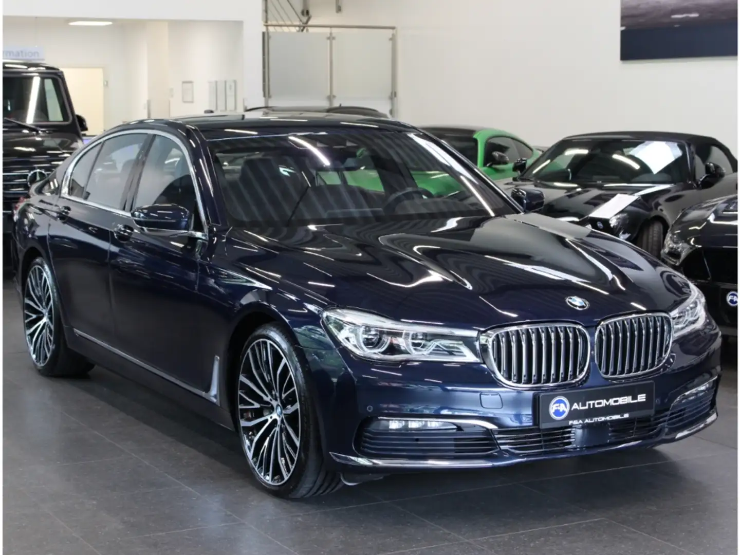 BMW 730 d xDrive 2.Hand*Softclose*HUD*360° Blau - 2