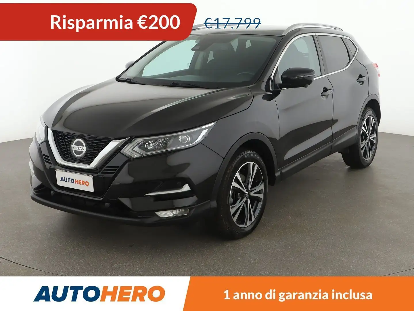 Nissan Qashqai 1.5 dCi N-Connecta 115 CV DCT Nero - 1