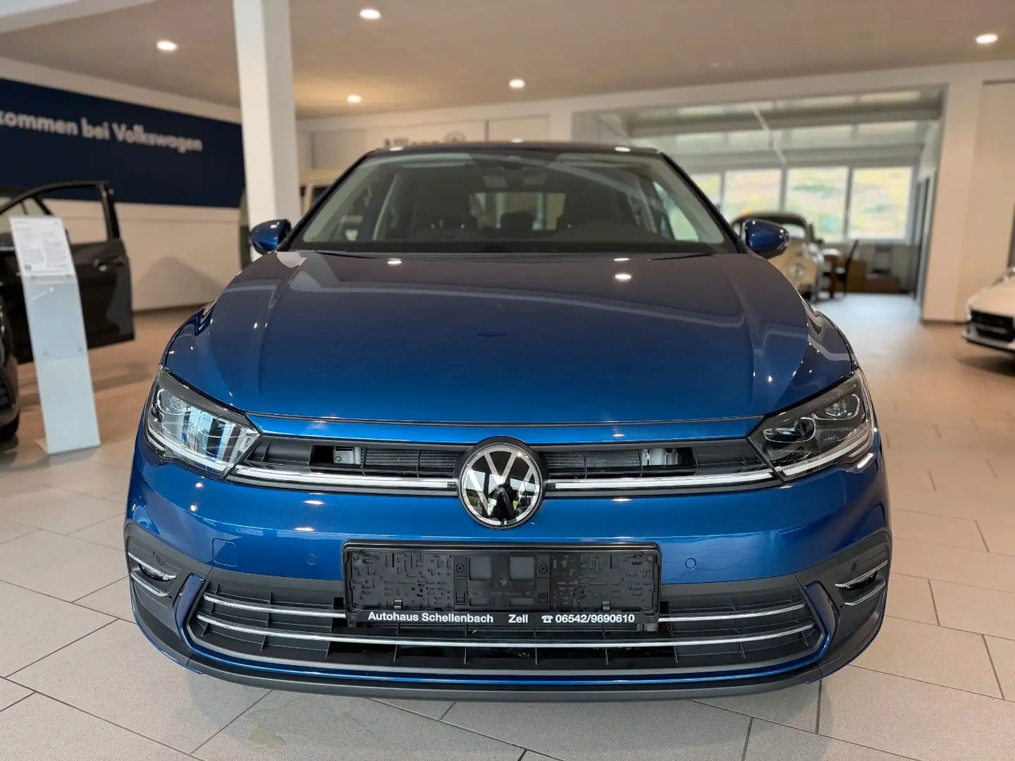Volkswagen Polo VI Style*IQ-LIGHT*ACC*SHZ*DSG* Bleu - 2