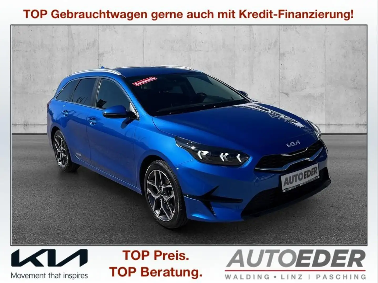Kia Ceed SW / cee'd SW ceed SW 1,5 TGDI Gold 48V DCT Bleu - 1