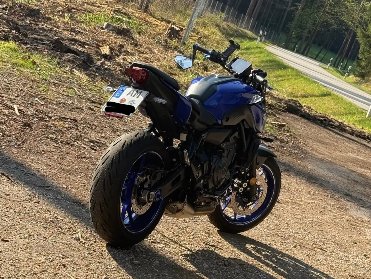 Yamaha MT-07 RM33 Blau - 1