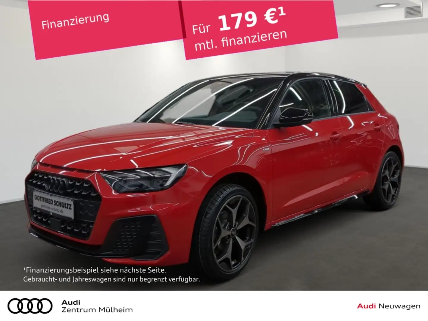 Audi A1 Sportback 25 TFSI S linedigitales Cockpit Soundsys Rot - 1