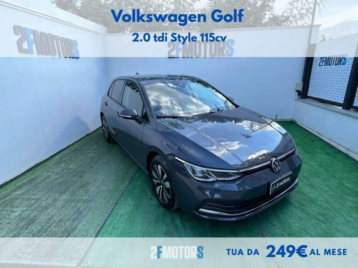 Volkswagen Golf 2.0 tdi Style 115cv Grigio - 1