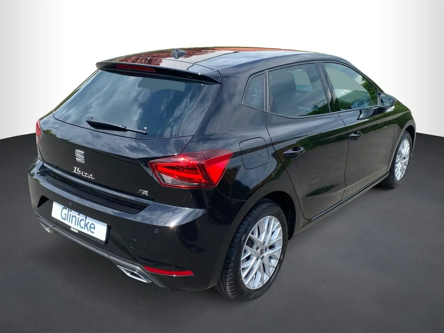 SEAT Ibiza FR 1.0 TSI DSG, LED, NAVI, RFK, Spurhalte Noir - 2