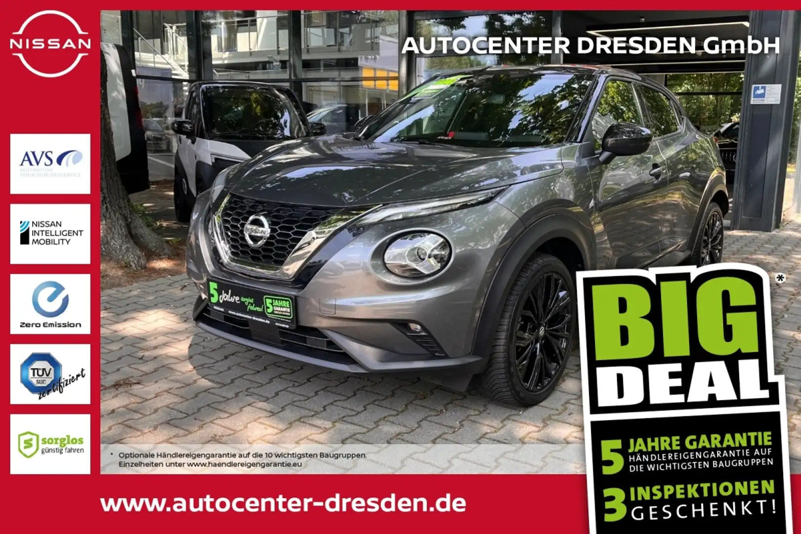 Nissan Juke 1.0 DIG-T Enigma Kam Navi SitzH FLA Schwarz - 1