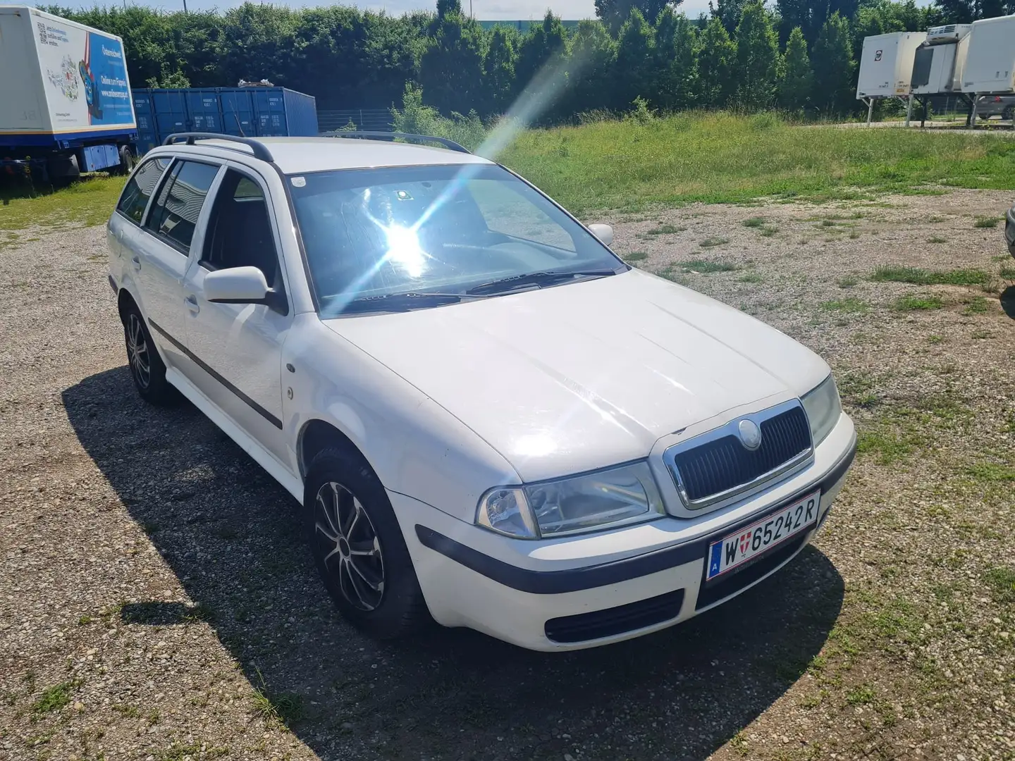 Skoda Octavia Combi 1,9 Ambiente TDI Mit Pickerl Bianco - 1