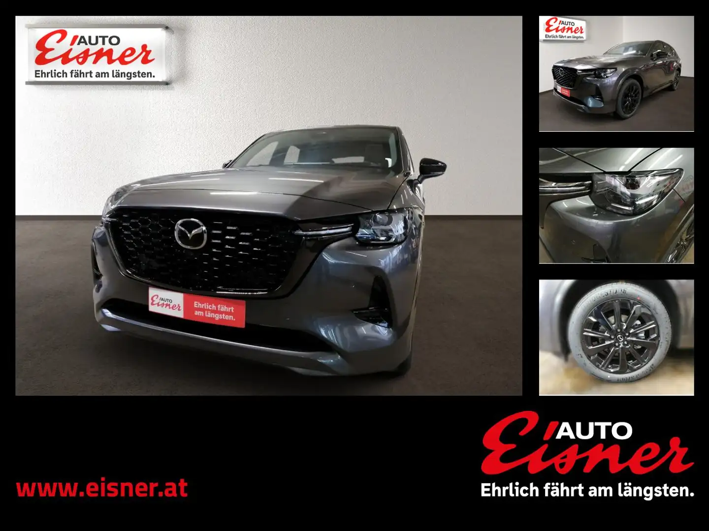 Mazda CX-60 D254 AWD HOMURA PLUS Sport und Familie Grau - 1