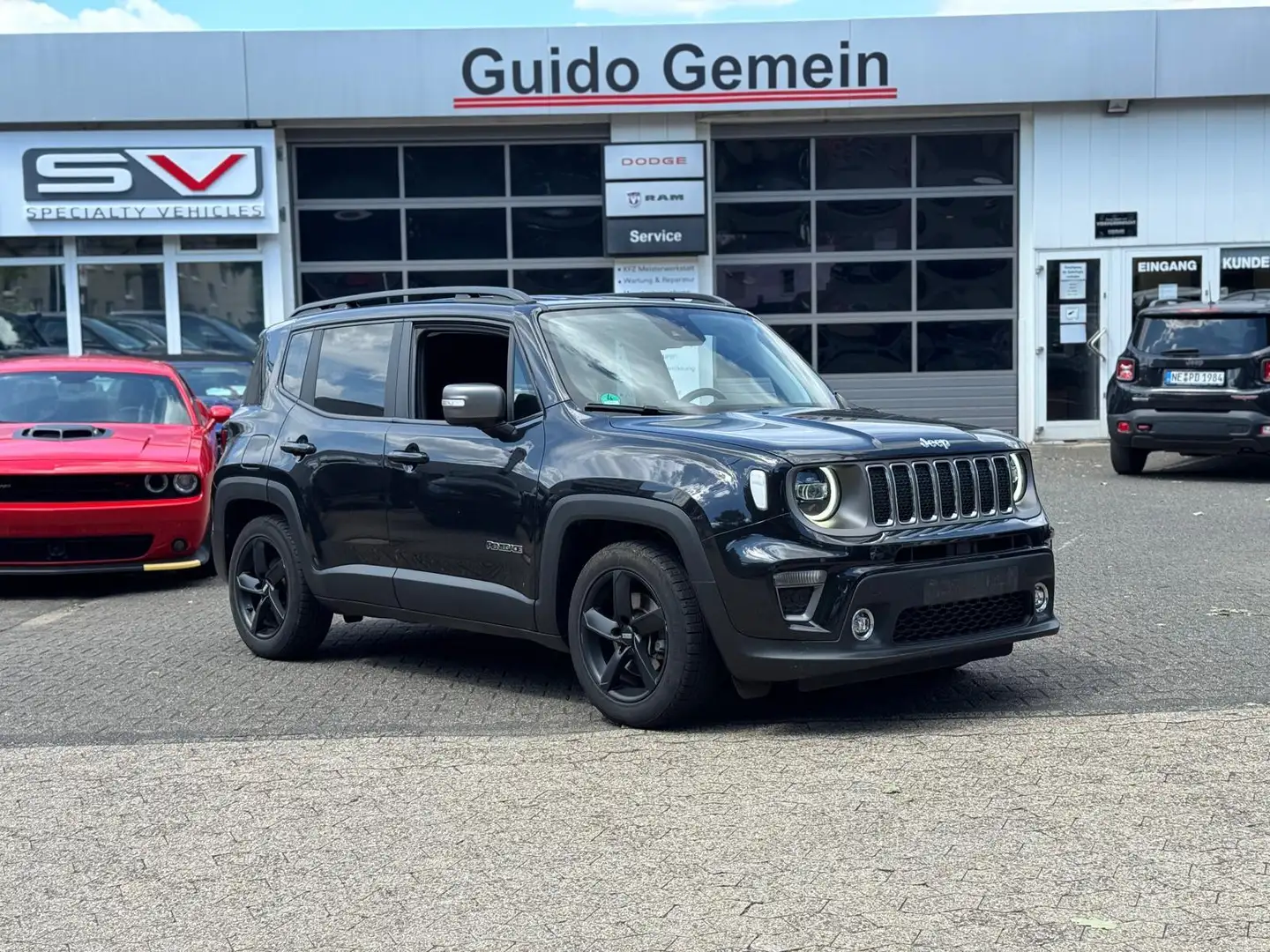 Jeep Renegade 1.3 T-GDI Limited FWD 8-fach bereift Schwarz - 1