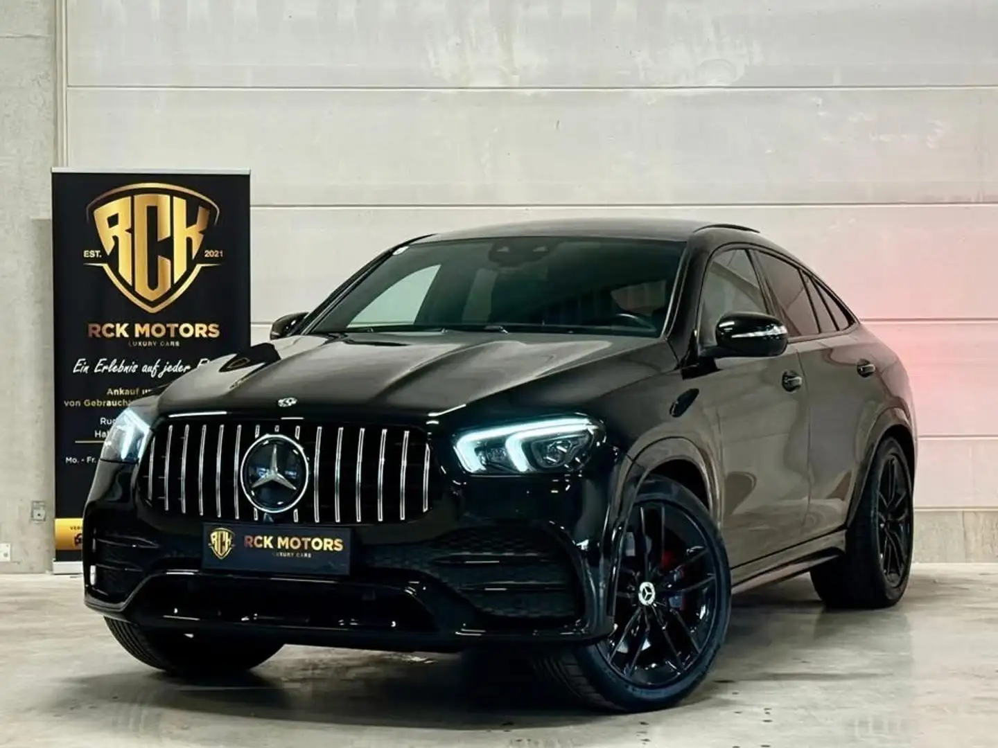 Mercedes-Benz GLE 350 d Coupé 4MATIC Aut. **AMG-LINE**PANO** Schwarz - 1