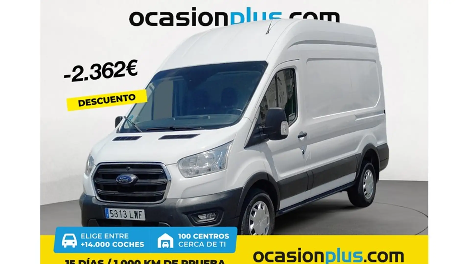 Ford Transit FT 350 L2 Van MHEV Trend Tracción Trasera Blanco - 1