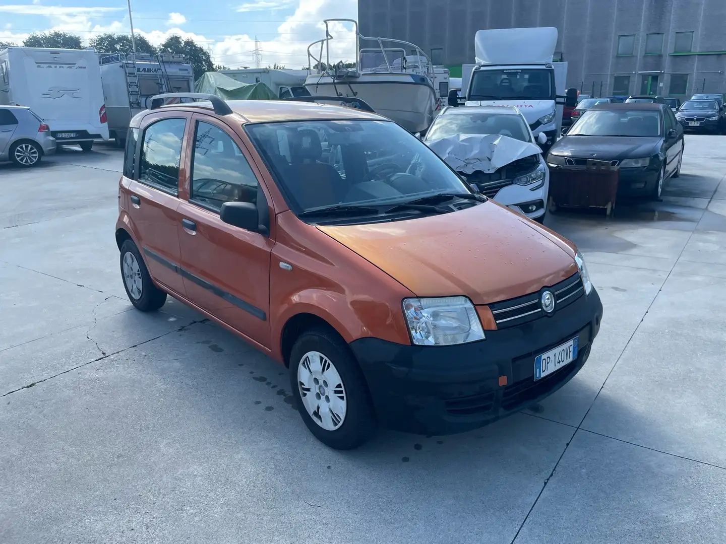 Fiat Panda 1.3 mjt 16v Dynamic dpf Arancione - 1