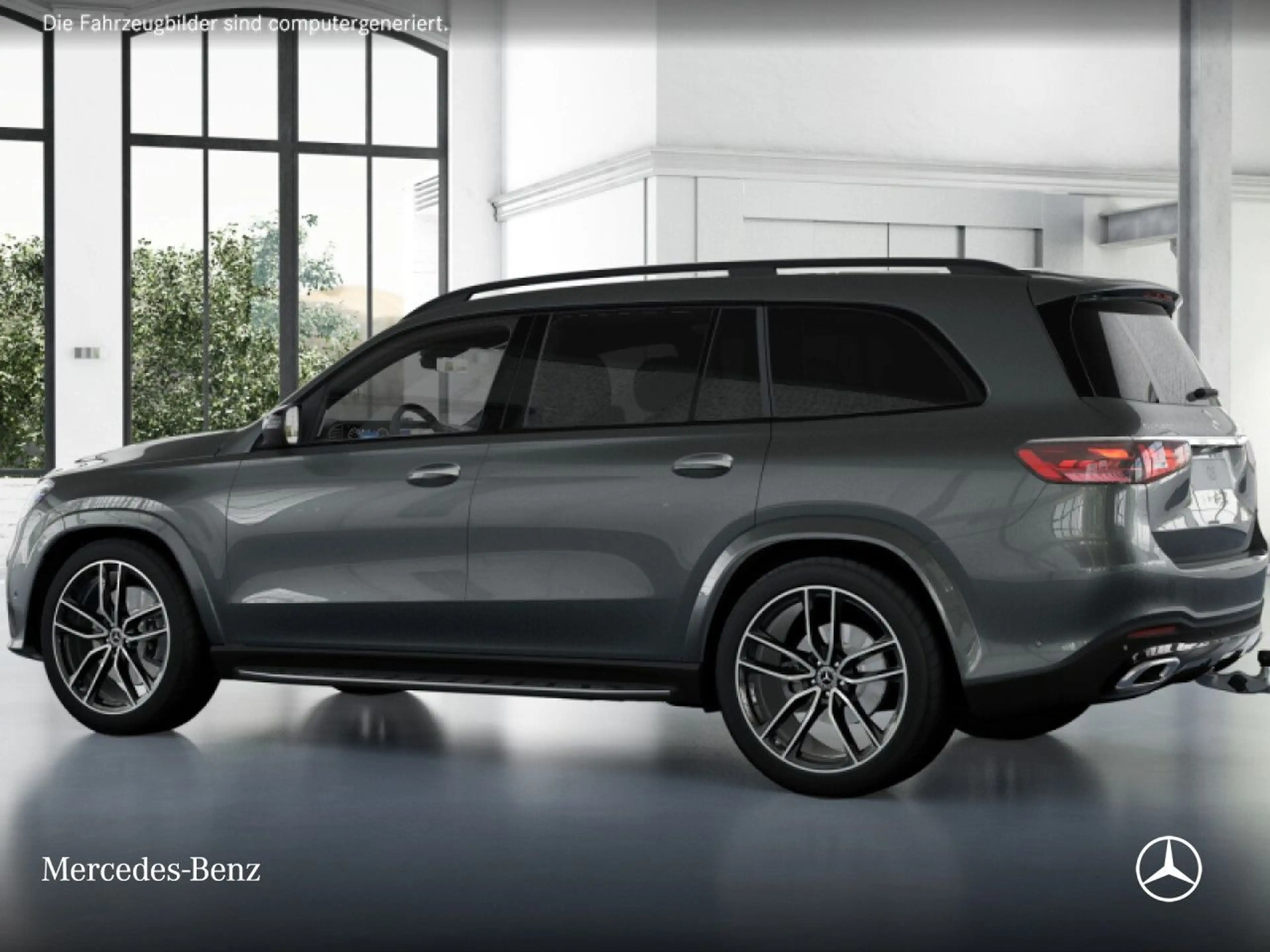 Mercedes-Benz GLS 450 d 4M AMG+NIGHT+PANO+360+AHK+MULTIBEAM+HUD — photo 14