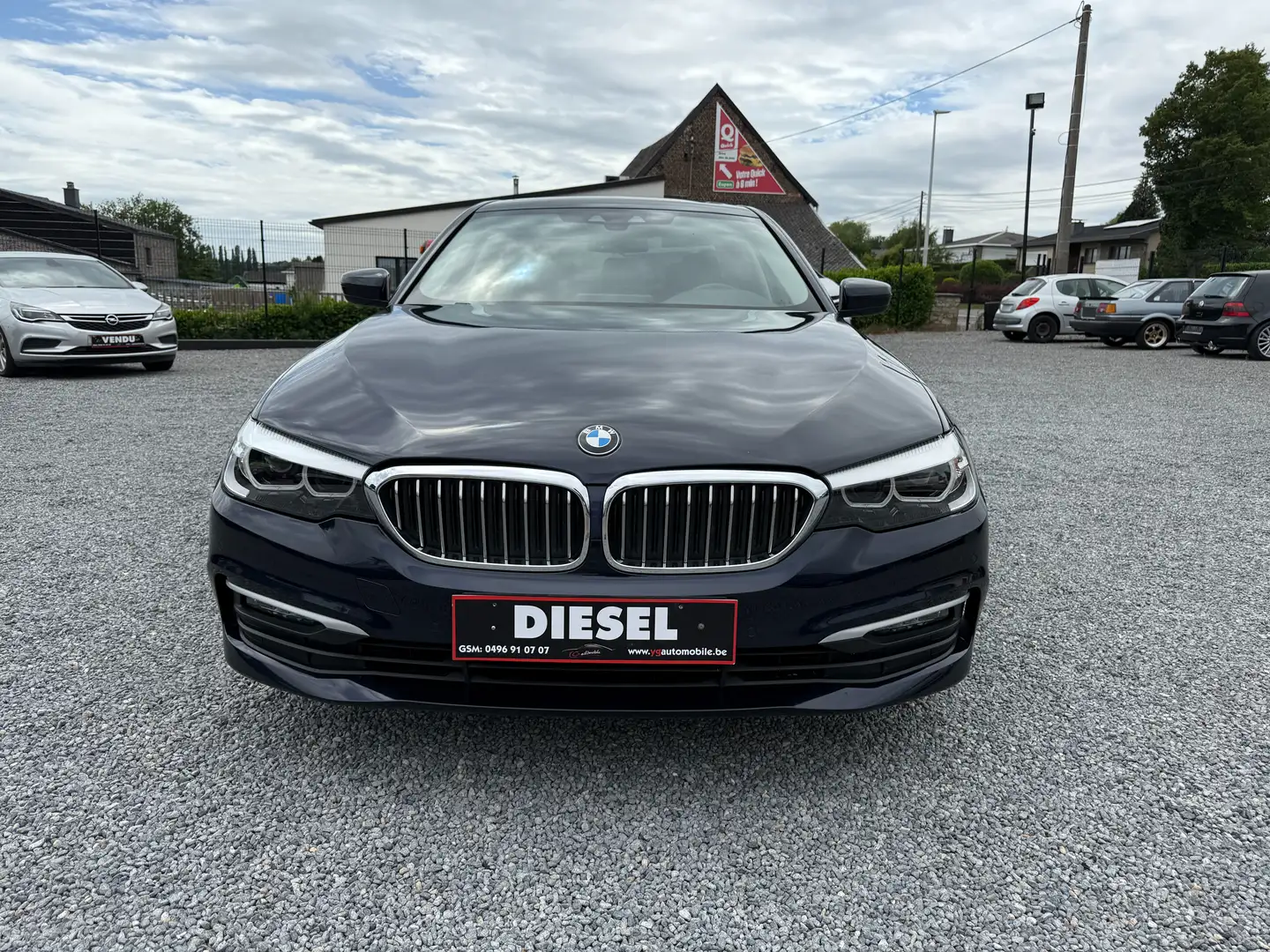 BMW 518 2000CC DIESEL 150CV 06/2021 BOÎTE AUTO GARANTIE Bleu - 2