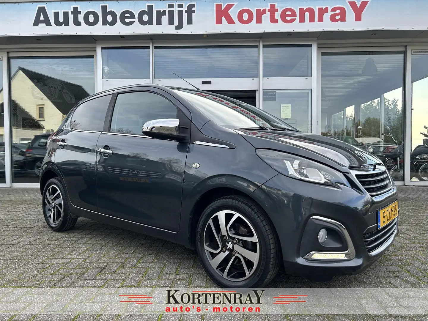 Peugeot 108 1.0 e-VTi Première /navi/ecc/achteruitrijcamera/cr Gris - 1