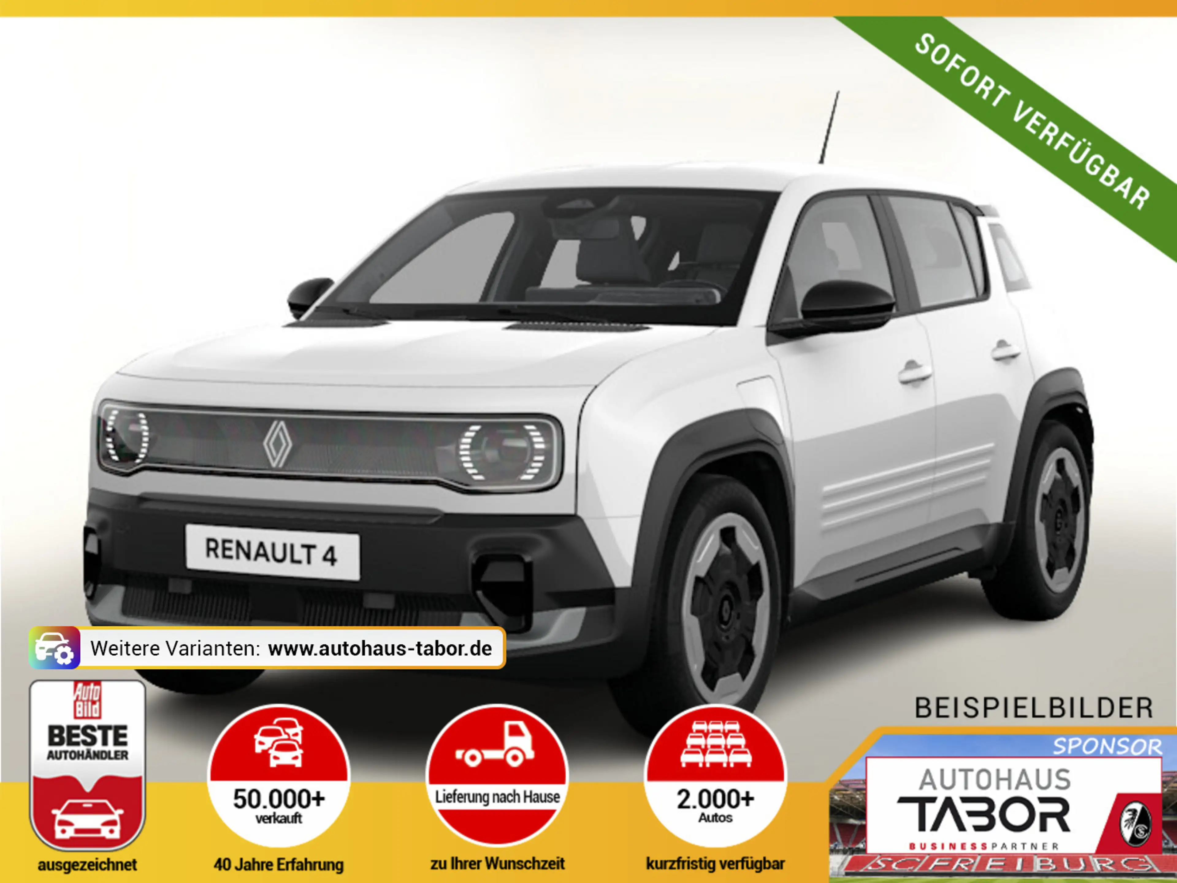 Renault R 4 Evolution 150 Comfort Range SHZ PDC UVP-12%*