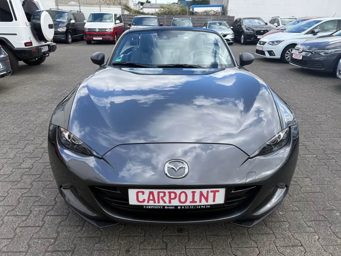 Mazda MX-5 Exclusive-Line KAMERA/KLIMA/NAVI/LEDER/PDC Grau - 2