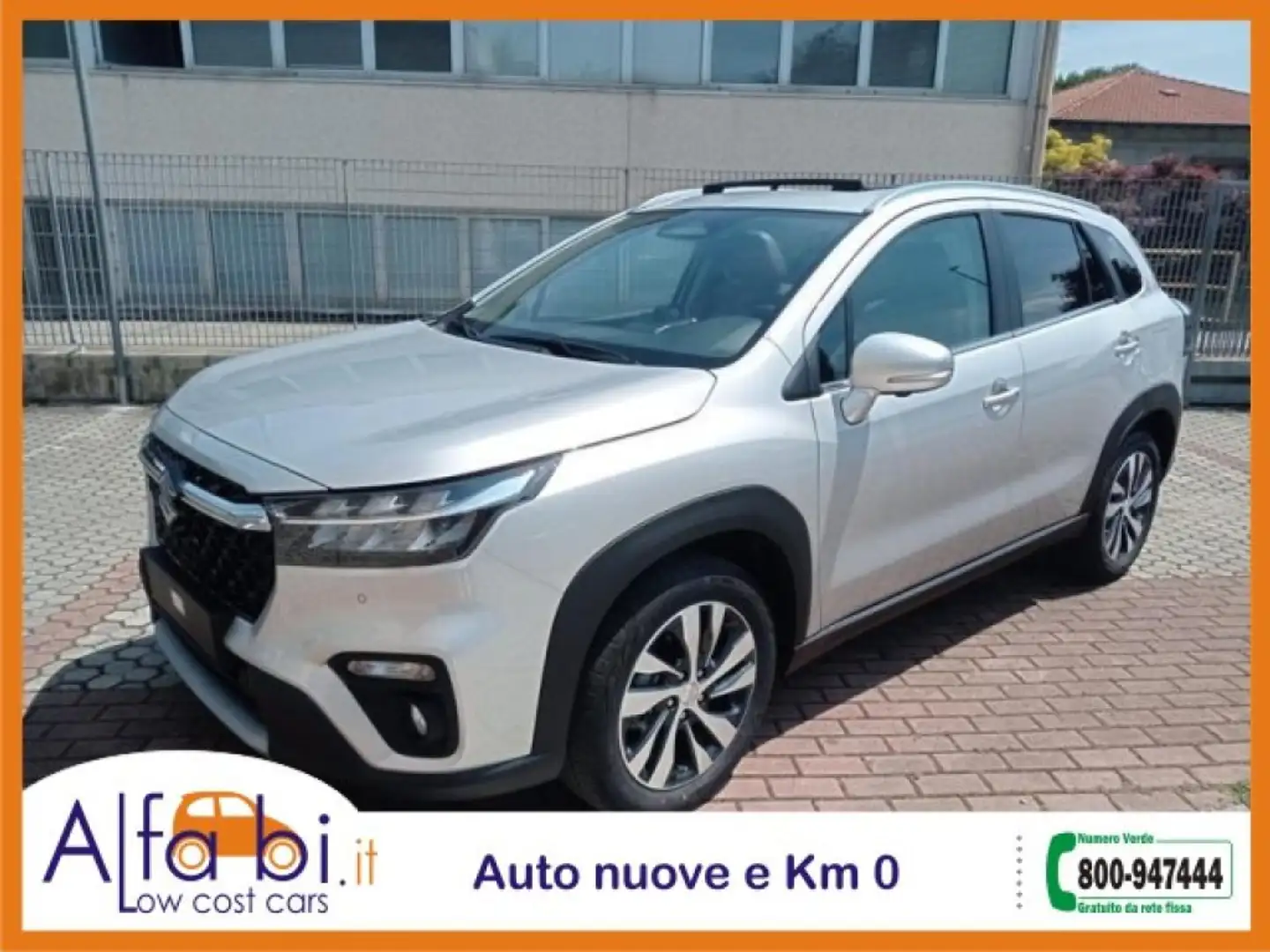 Suzuki S-Cross 1.4 129CV Hybrid 4WD Man. Top+ (Tetto Apribile) Argento - 2