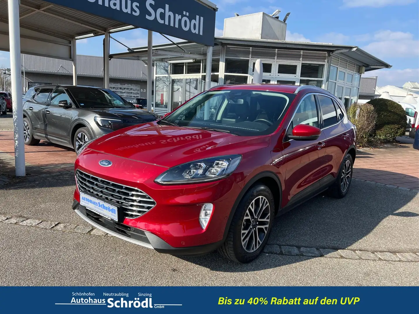 Ford Kuga Titanium X 2.5 Duratec Plug-in-Hybrid PHEV  (E ... Rot - 1