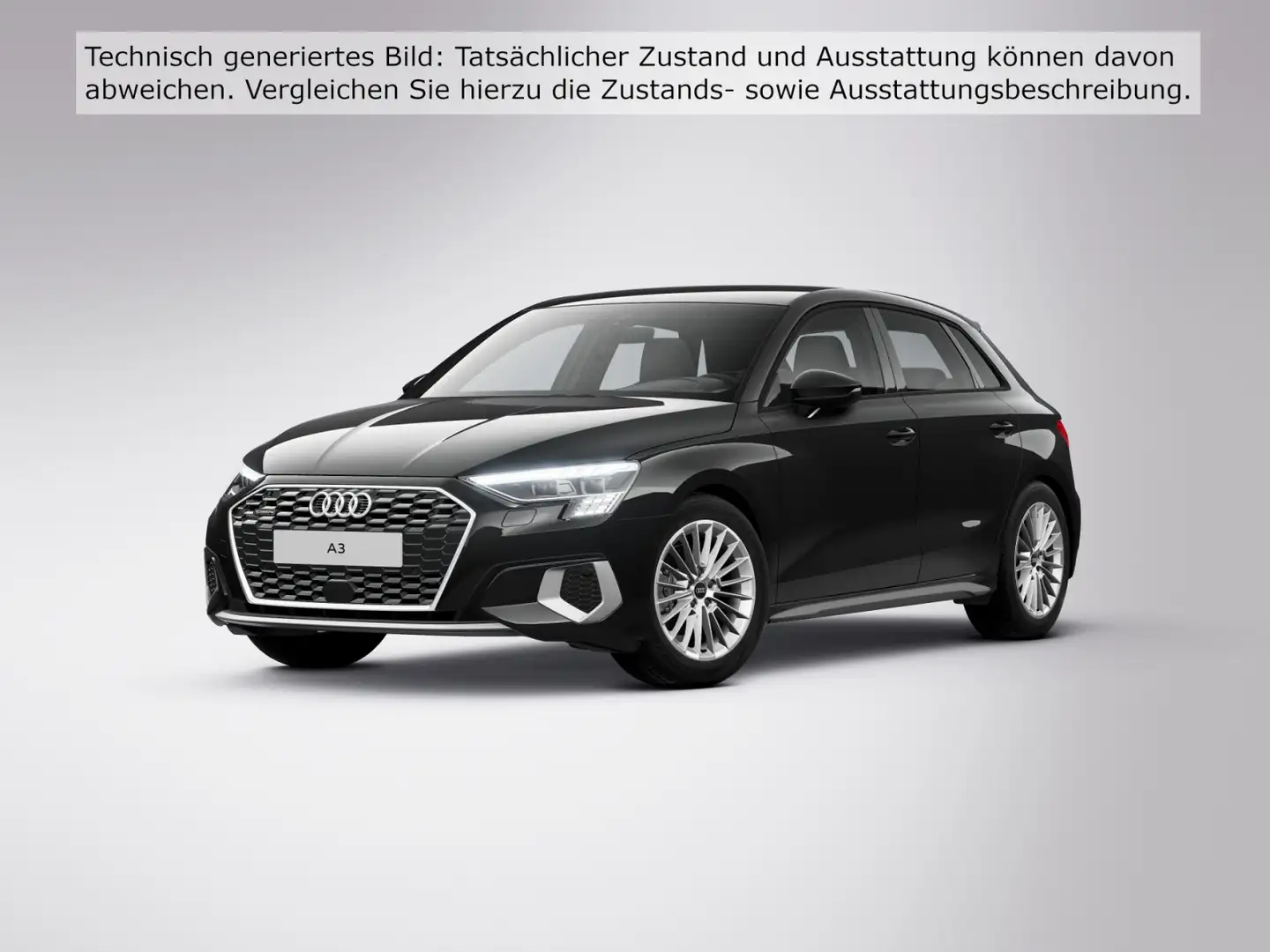 Audi A3 Advanced 40 TDI quattro*Navi*Matrix Schwarz - 2