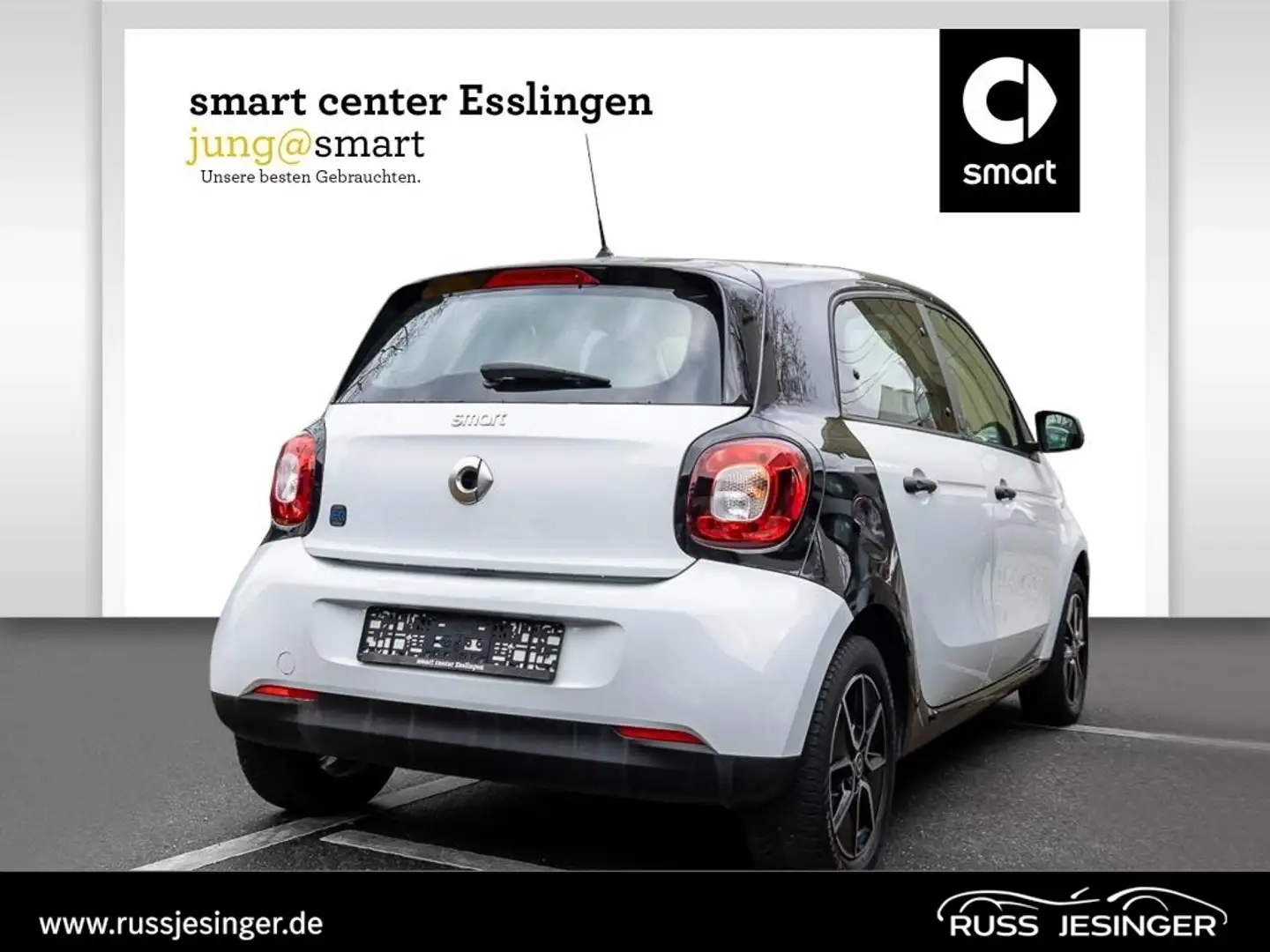 smart forFour smart EQ  4,6KWBordlader*Sitzheizung*LED*LM* Weiß - 2