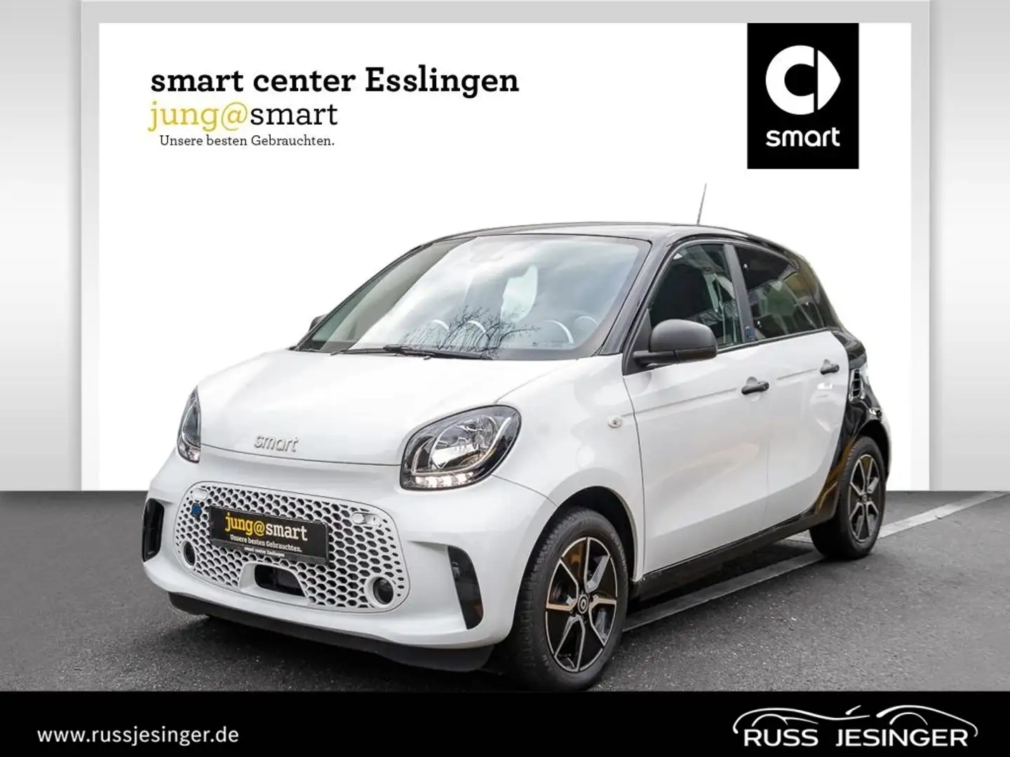 smart forFour smart EQ  4,6KWBordlader*Sitzheizung*LED*LM* Weiß - 1