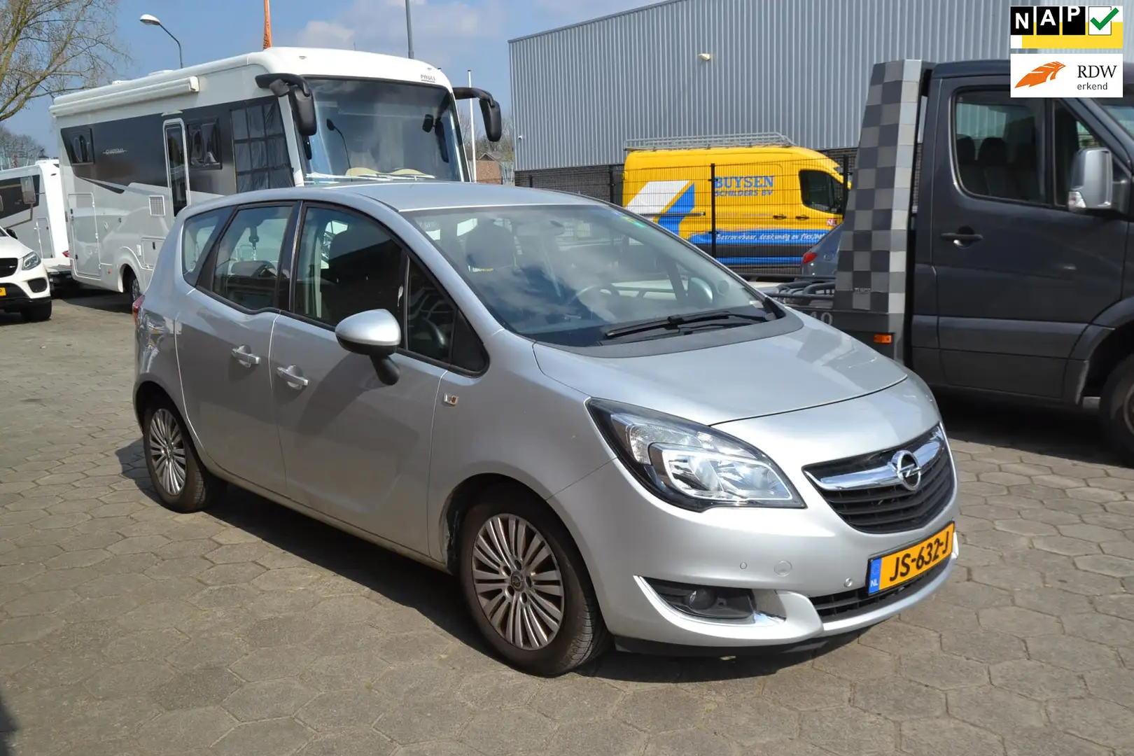 Opel Meriva 1.4 Turbo Edition - Airco - cruise control - Lm.Ve Grey - 1