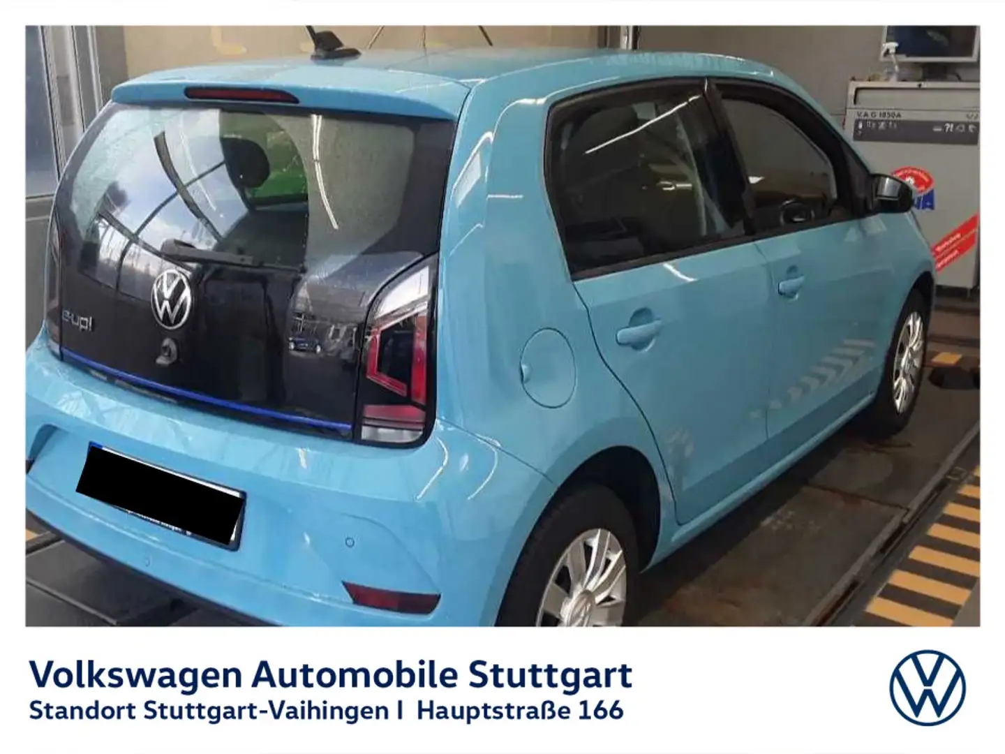 Volkswagen e-up! 61 kW Klima SHZ Bleu - 2