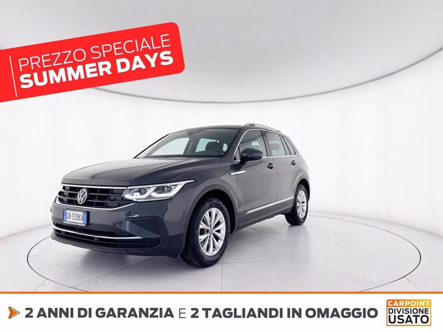 Volkswagen Tiguan 2.0 tdi life 122cv Grigio - 1