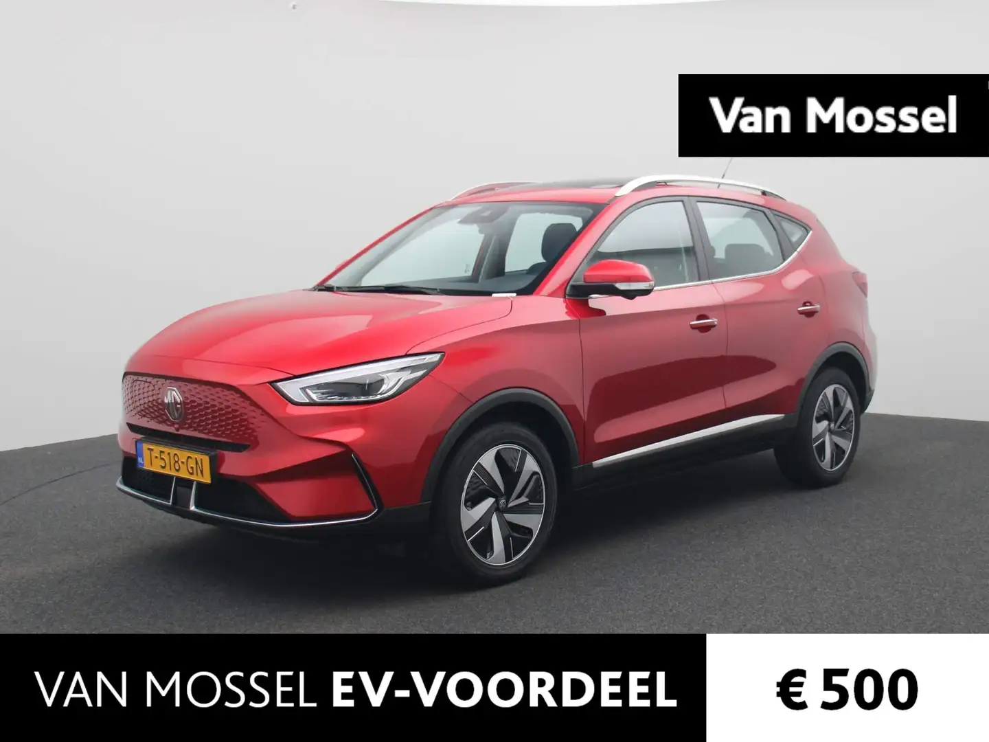 MG ZS MG EV EV Standard Range Luxury 50 kWh | Leder | Pa Rood - 1