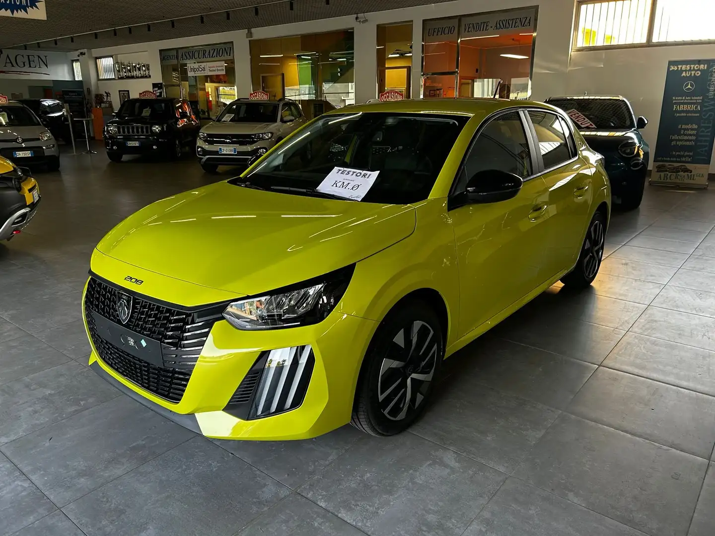 Peugeot 208 208 1.2 puretech Style 100cv Giallo - 1