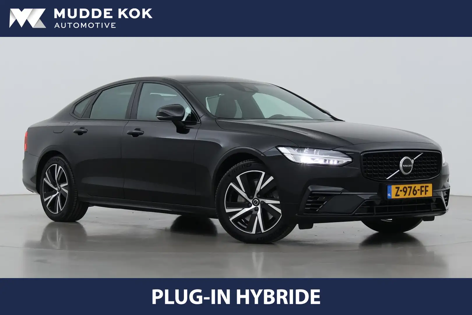 Volvo S90 T8 AWD R-Design | Trekhaak | ACC | Vol-Leder | Ven Schwarz - 1