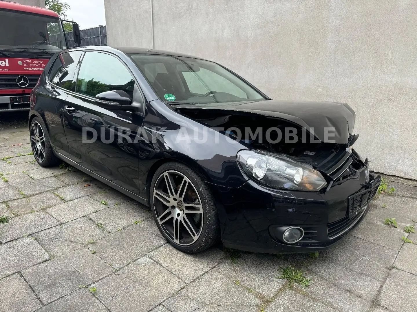 Volkswagen Golf VI Highline UNFALL / MOTOR LÄUFT Schwarz - 1