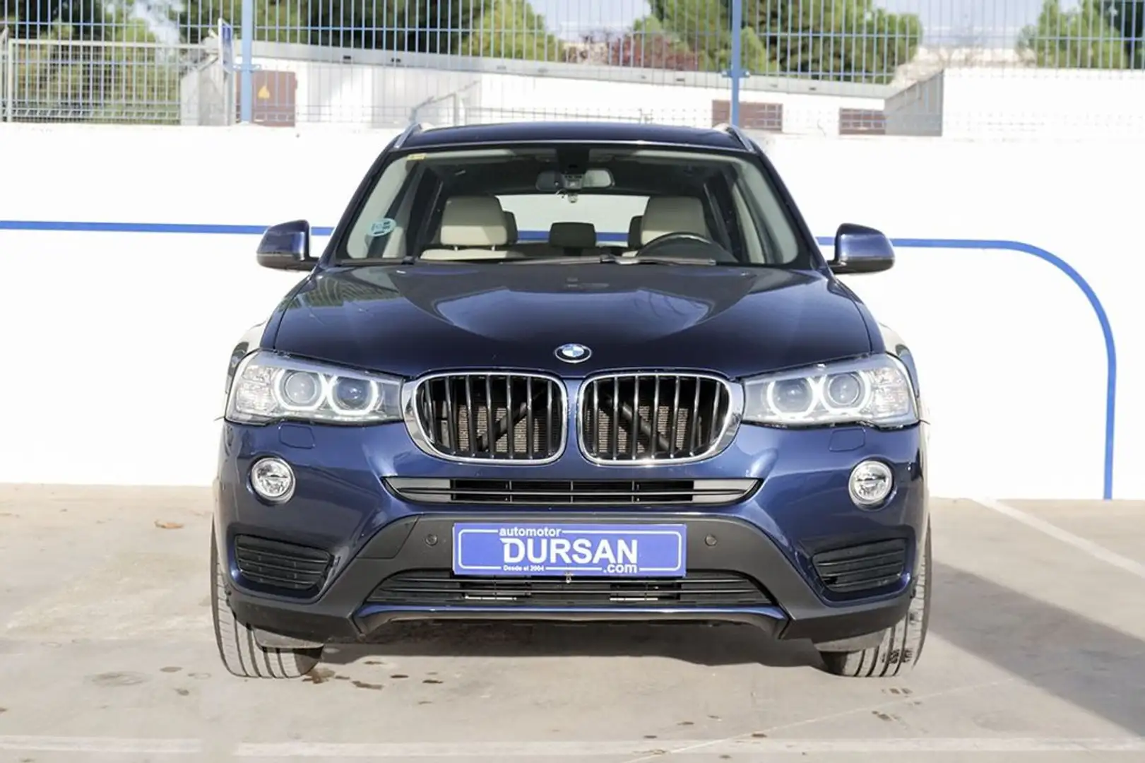 BMW X3 xDrive20d Bleu - 2