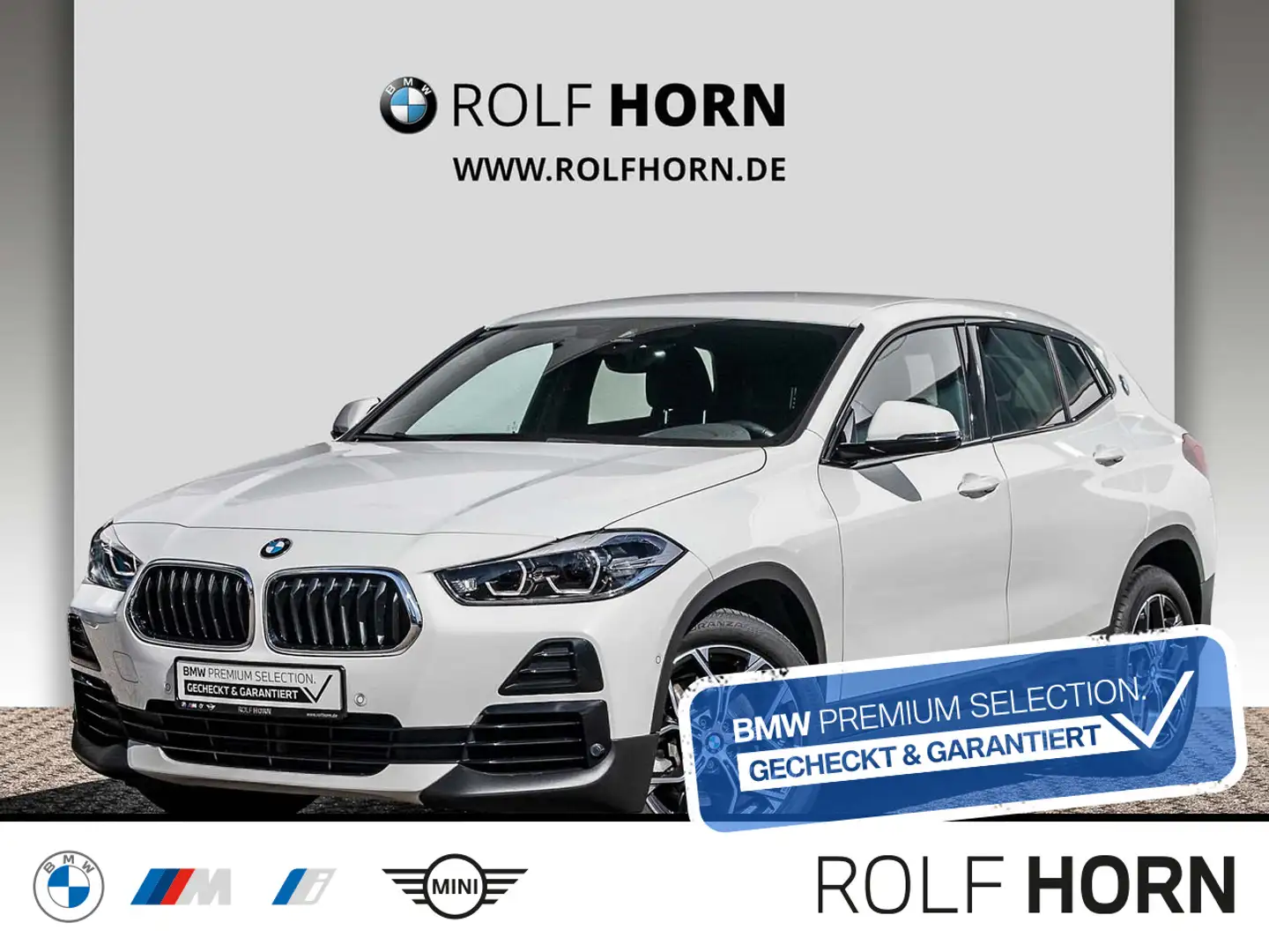 BMW X2 sDrive20i Advantage Plus Navi HiFi RüfKam LED Weiß - 1