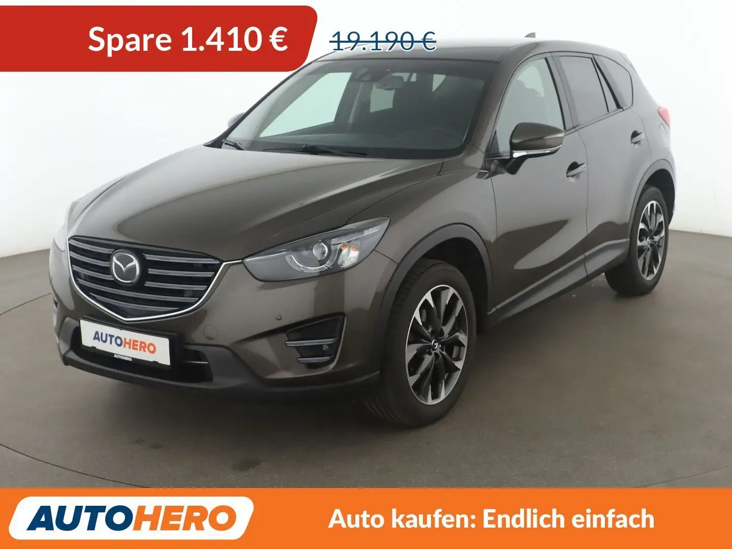 Mazda CX-5 2.5 Sports-Line AWD Aut.*NAVI*LED*CAM*ACC*SHZ* Grau - 1