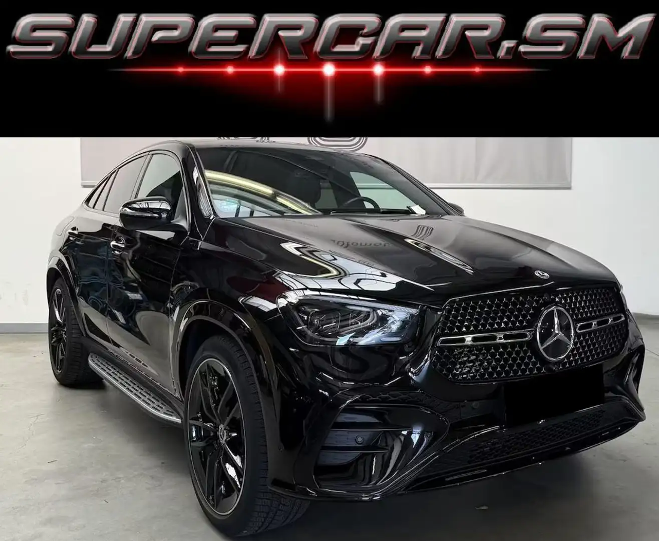 Mercedes-Benz GLE 300 d COUPE NIGHT 22 PANORAMA BURMESTER Noir - 1