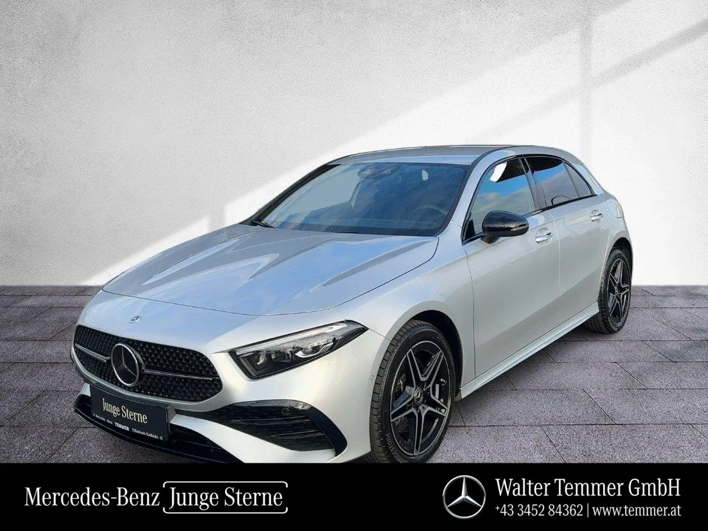Mercedes-Benz A 250 e AMG-Line NP: 62.058 Prem Distr RKAM Silber - 1