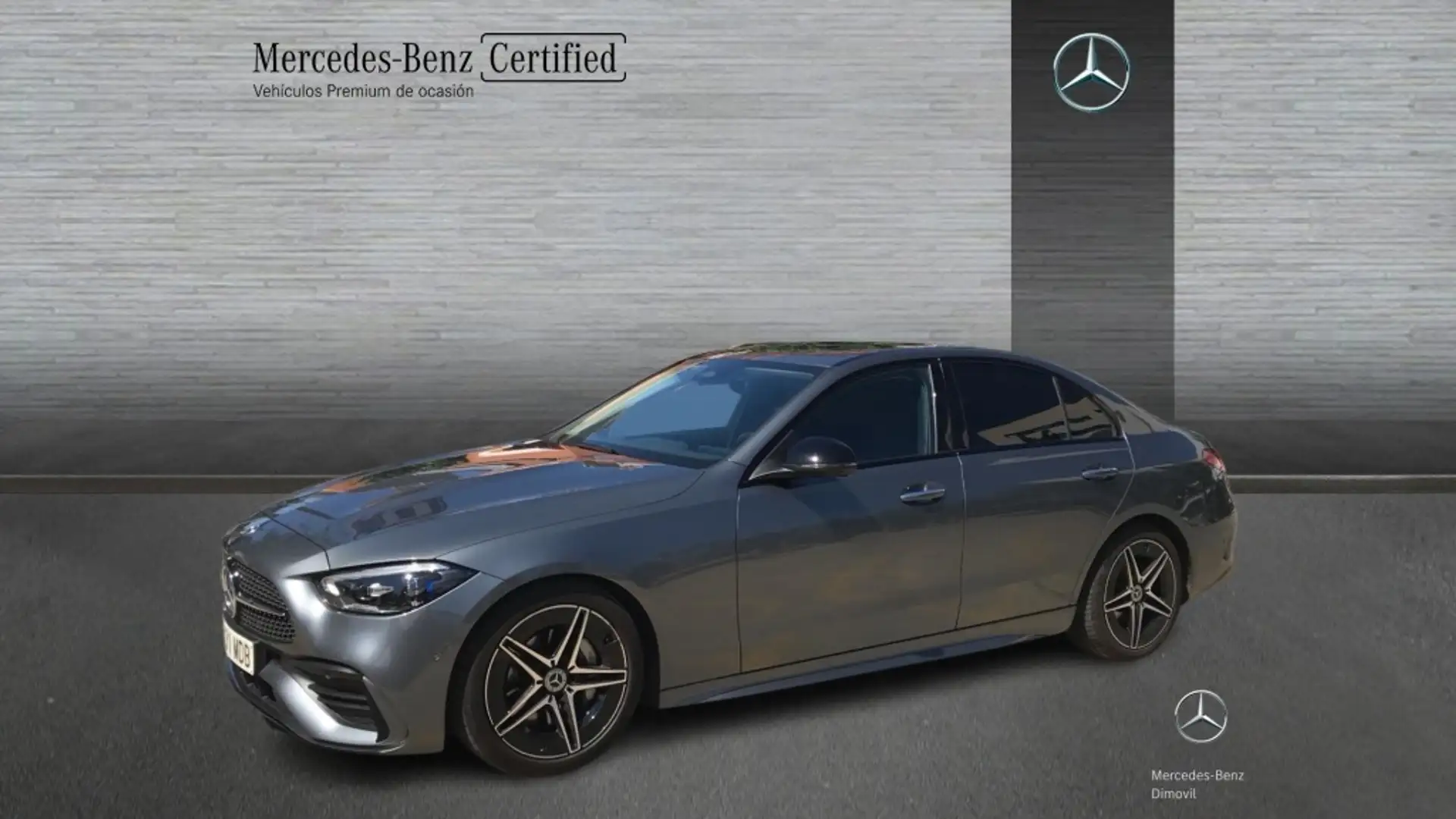 Mercedes-Benz C 200 -CLASS D AMG LINE Gris - 1