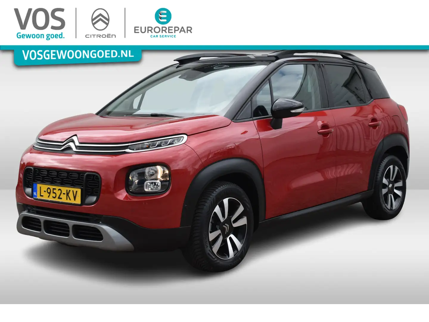 Citroen C3 Aircross PureTech 130 EAT6 Shine Navi | airco | Rot - 1