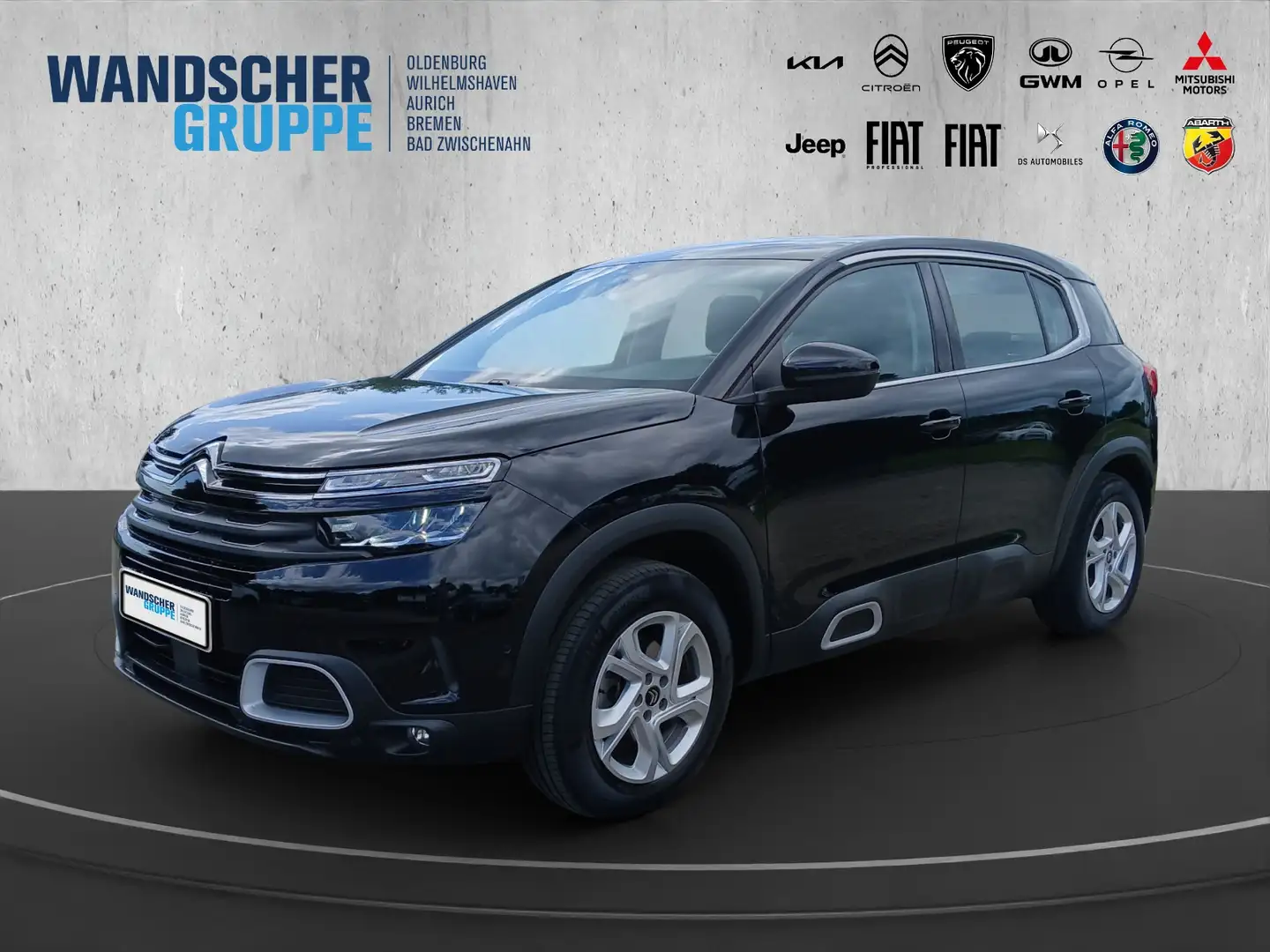 Citroen C5 Aircross Live Pack 1.5 BlueHDi 130 2xKlima Schwarz - 1