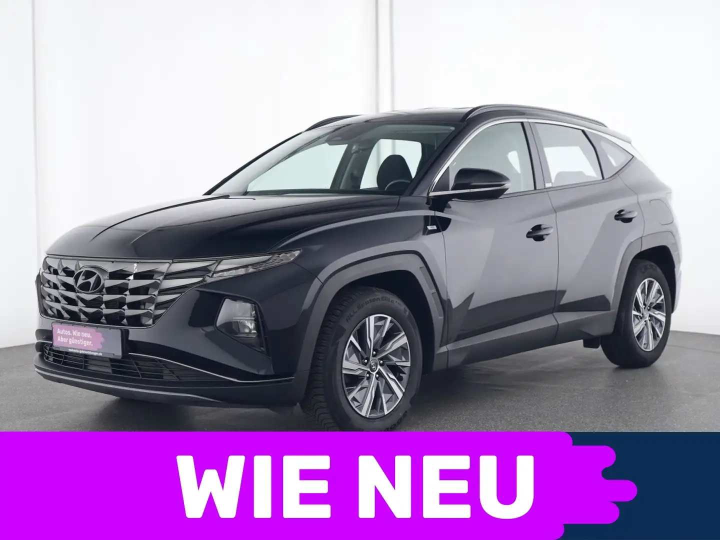 Hyundai TUCSON Select Navi|Kamera|CarPlay|Voll-LED|SHZ Schwarz - 1