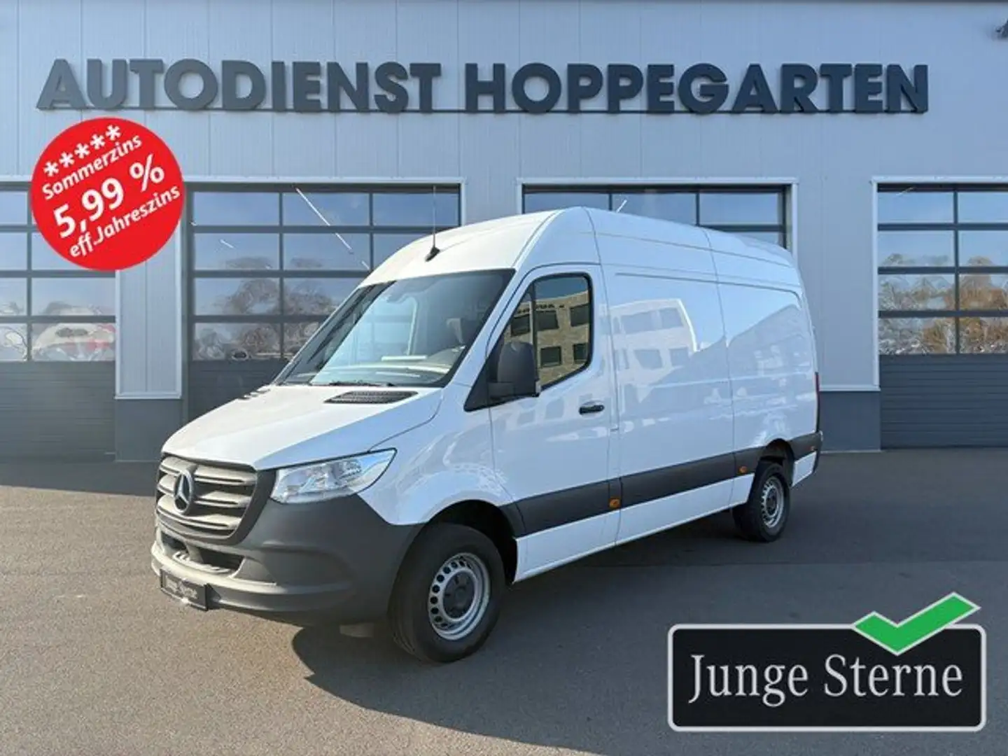 Mercedes-Benz Sprinter 317 CDI KA L2H2 Blanc - 1
