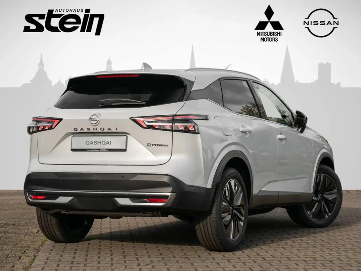 Nissan Qashqai Tekna e-Power neues Modell 2025 Ganzjahresreifen Blanc - 2