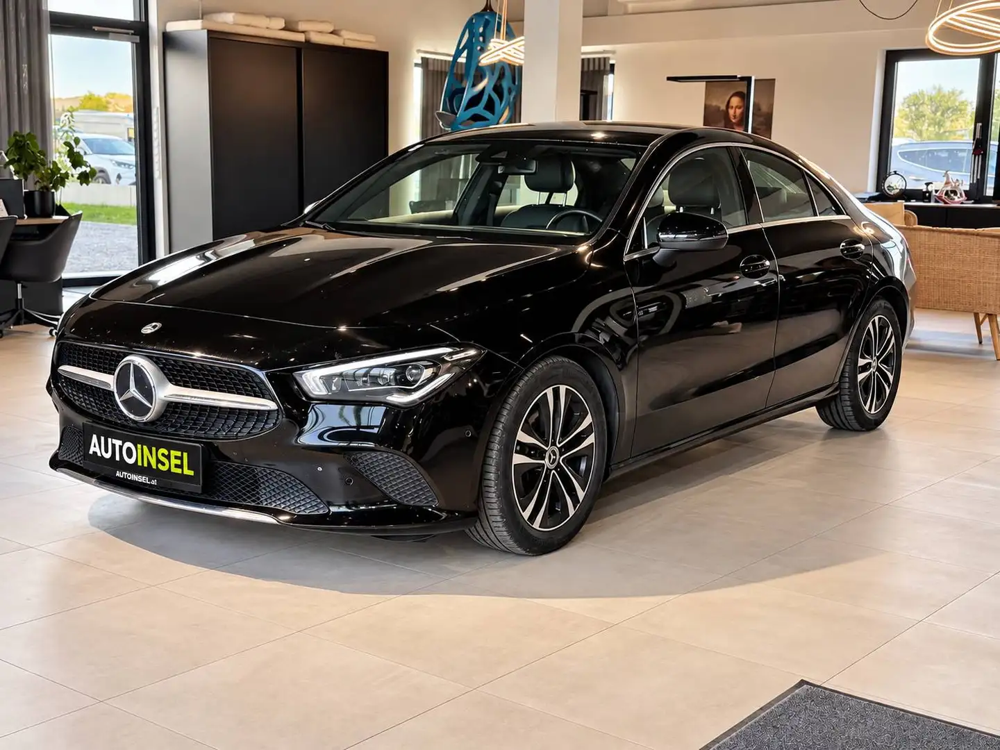 Mercedes-Benz CLA 200 CLA-200+Sitzheizung+Tempomat+Virtualcockpit+Ambiete+Navi+Kamera+Spurhalte-Assistent+1.Besitz Schwarz - 2