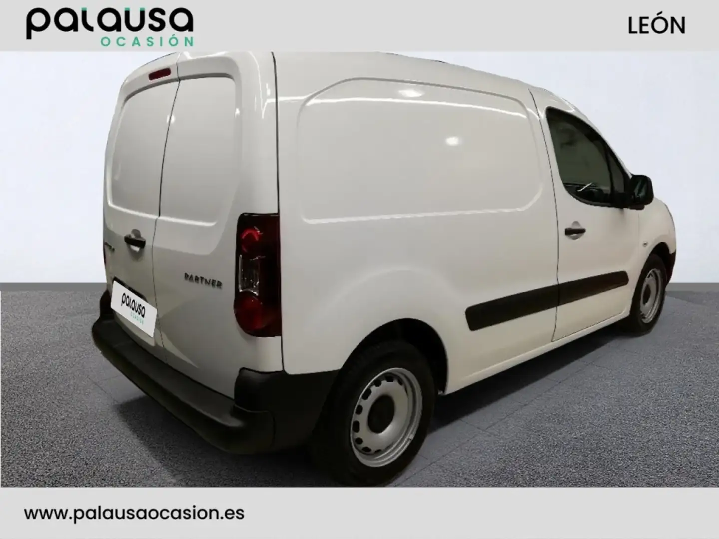 Peugeot Partner 1.6BlueHDI S&S Pro Standard 600kg 100 Blanc - 2