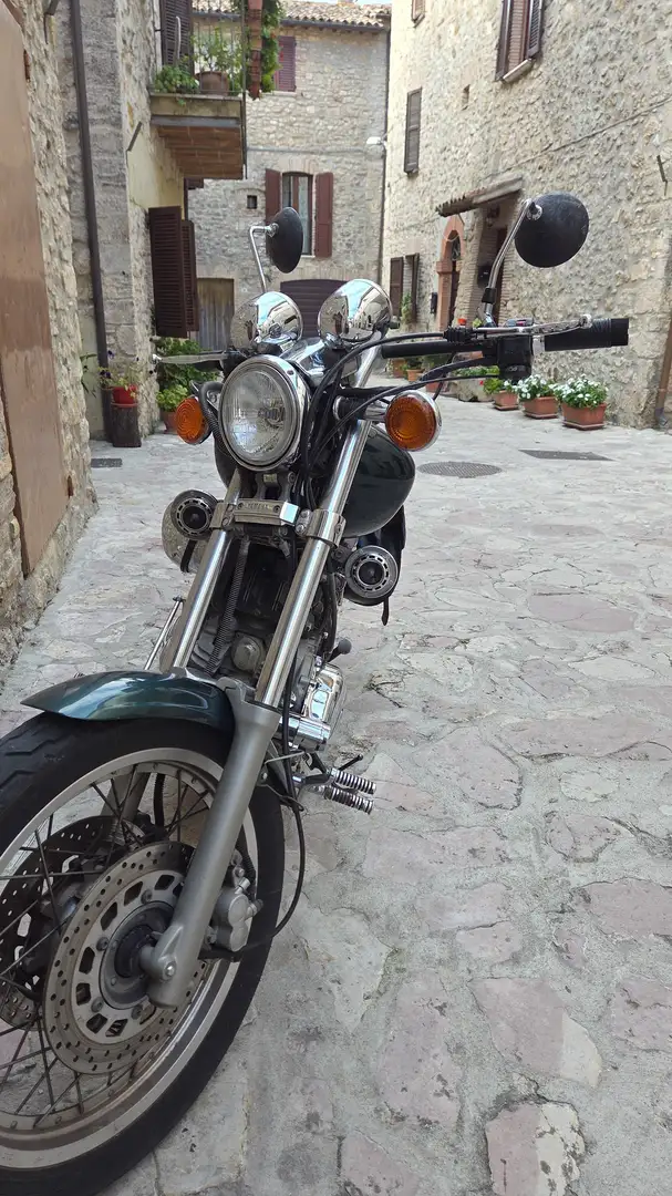 Yamaha XV 750 Virago Vert - 1