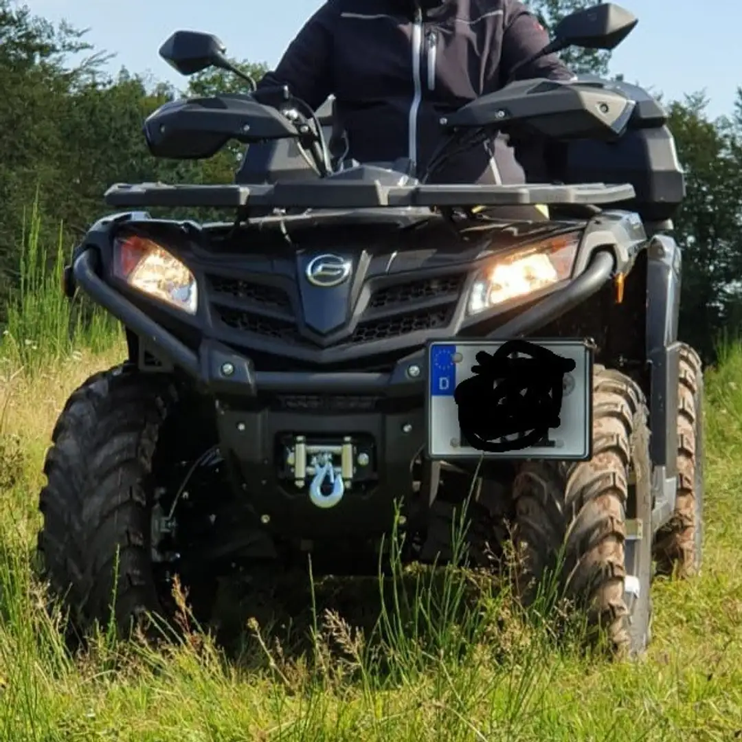 CFMOTO CForce 450 L-Version, Allrad, Seilwinde, Koffer Fekete - 1