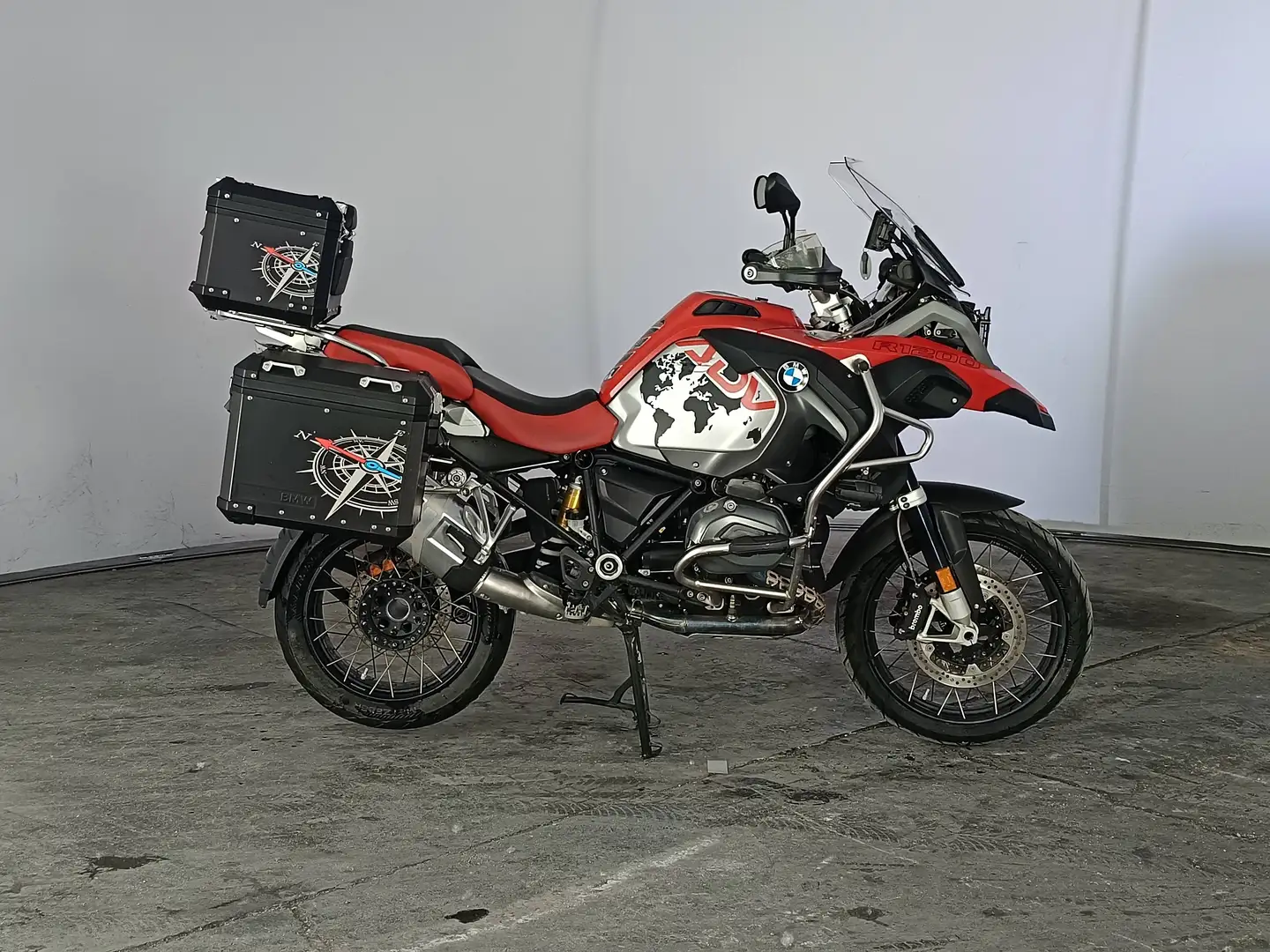BMW R 1200 GS Adventure Abs my17 Rosso - 1
